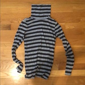 Michael Stars striped turtleneck